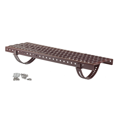 Plošina stoupací Betonpres tmavohnědá 250×800 mm