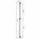 Dveře sprchové Lansanit Tadao PD3-11 1 100 mm chrom/čiré sklo