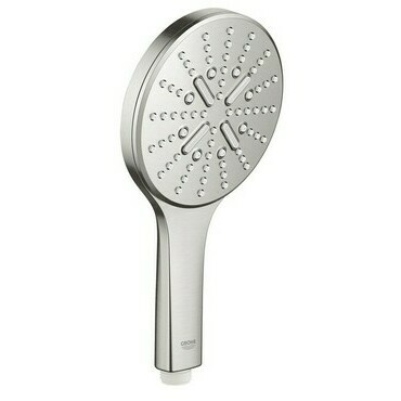 Sprcha ruční Grohe Rainshower SmartActive 130 3 proudy SuperSteel 26574DC0