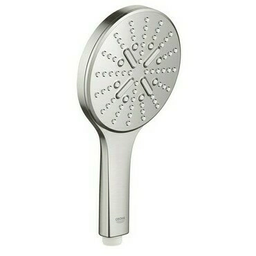 Sprcha ruční Grohe Rainshower SmartActive 130 3 proudy SuperSteel 26574DC0