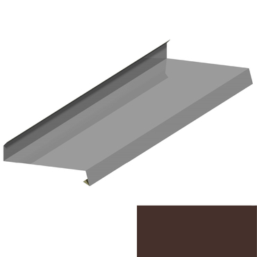 Oplechování římsy RS250A SP 25 RAL 8017 hnědá