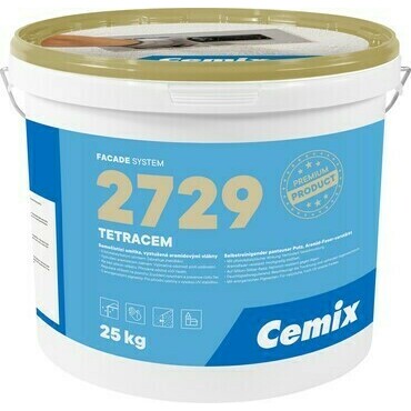 Omítka samočisticí Cemix 2729 TETRACEM R 1,5 mm bezpř., 25 kg