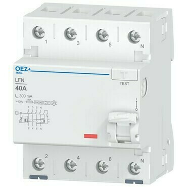 Chránič proudový OEZ LFN-40-4-300A