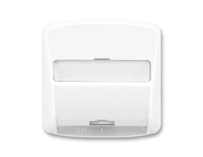 Kryt zásuvka ISDN jednonásobná ABB Tango bílá
