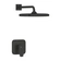 Systém sprchový Grohe Cubeo matte black se sprchou Tempesta 250 1053342430