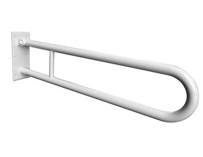 Úchyt sklopný ve tvaru U Bemeta Help s držákem TP 850 mm bez krytky bílá