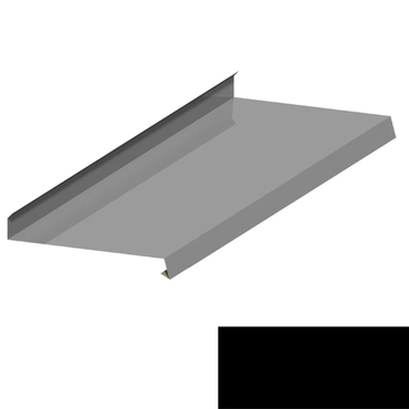 Oplechování římsy RS312A SP 25 2N156 černá 0,5 mm 2 bm