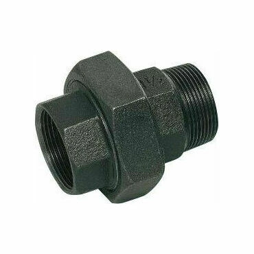 Šroubení černé č. 331 1/2" MF