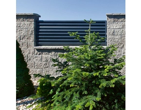 Tvárnice plotová štípaná FEROBET A přírodní 190×390×190 mm