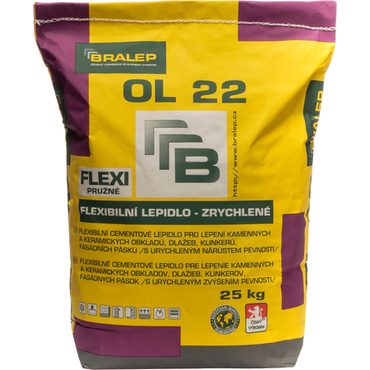 Lepidlo flexibilní C2TE S1 Bralep OL 22 25 kg