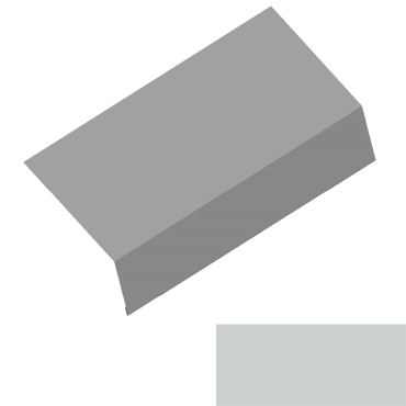 Okapový plech RS250S-150 SP 25 RAL 9006 stříbrná