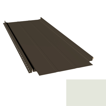 Krytina plechová LINEDEK 485 Rib SP 25 LESK 2W007 šedobílá Cut