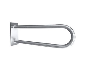 Madlo podpěrné ve tvaru U Bemeta Help 600 mm s krytkou nerez matný