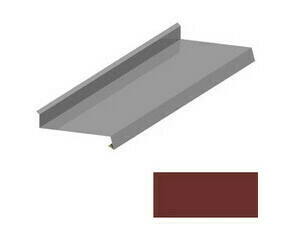 Oplechování římsy RS250S SP 25 RAL 3009 cihlově hnědá