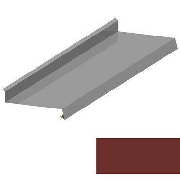 Oplechování římsy RS250S SP 25 RAL 3009 cihlově hnědá