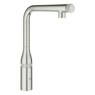 Baterie dřezová stojánková Grohe Essence SmartControl SuperSteel 31615DC0