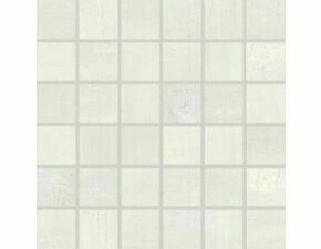 Mozaika Rako Rush 5×5 cm (set 30×30 cm) světle šedá WDM05521