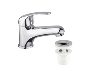 Baterie umyvadlová stojánková Mereo Lila CBEE10104C chrom