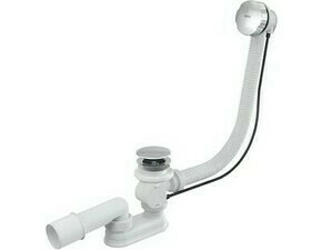 Sifon vanový s ovládáním Alca A55KM kov velká zátka