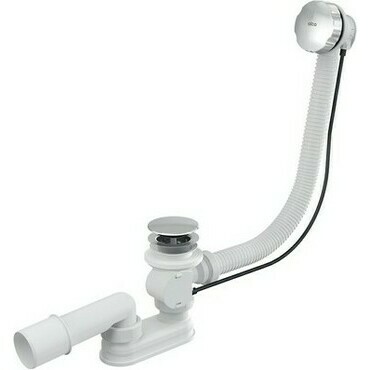 Sifon vanový s ovládáním Alca A55KM kov velká zátka