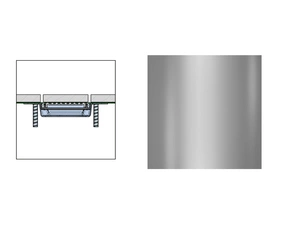 Rošt sprchový Profilpas INVISIBLE COVER XPI/100 nerez broušená