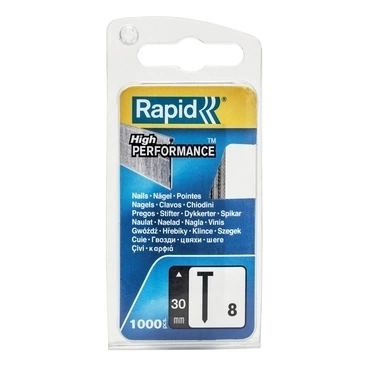 Hřebíky ocelové Rapid High Performance 8 30 mm 1 000 ks