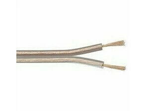 Kabel průhledný TLYp (SCY) 2× 0,75 mm2