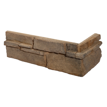 Obklad betonový rohový STEGU GRENADA 1 hnědá (0,28 m2/bal.)