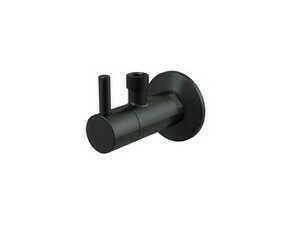 Ventil rohový Alca ARV001-BLACK 1/2"×3/8" s filtrem černá-mat
