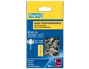 Nýty hliníkové Rapid High Performance 3,2×8 mm 500 ks