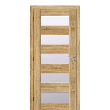 Dveře interiérové Solodoor TÜREN 40 levé šířka 700 mm dub sonoma