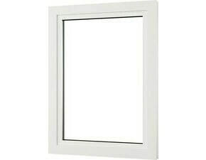 Okno plastové VIVA LINE bílé pravé 1 200 × 1 200 mm