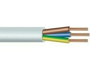 Kabel flexibilní H05VV-F (CYSY) 2× 0,75 metráž
