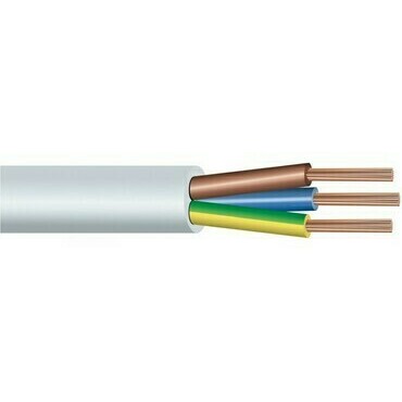 Kabel flexibilní H05VV-F (CYSY) 2× 1 metráž