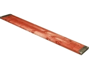 Podlaha dřevěná Plettac 0,7 m