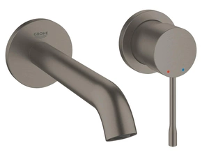 Baterie umyvadlová podomítková Grohe Essence 2 otvory, velikost M kartáčovaný Hard Graphite 29192AL1