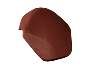 Uzávěra hřebene Bramac Novo s vrutem červenohnědá