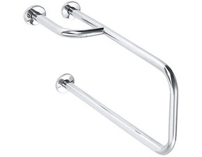 Madlo podpěrné k umyvadlu Bemeta Help 776 mm levé, s krytkou nerez lesklý