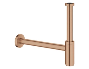 Sifon umyvadlový celokovový Grohe DN 32 s převlečnou maticí kartáčovaný Warm Sunset 28912DL0