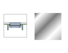 Rošt Profilpas DESIGN COVER XPD/70 nerez broušená