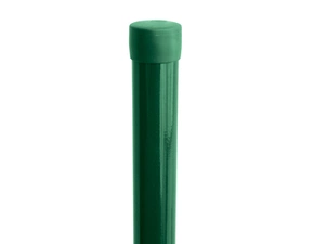 Sloupek kulatý Ideal Zn + PVC bez příchytky zelený průměr 48 mm výška 1,5 m