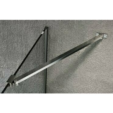 Vzpěra rohová Gelco Vario 650 mm chrom-leštěný hliník