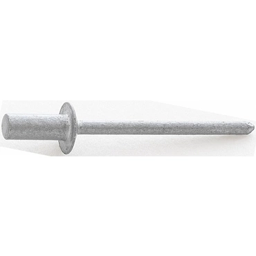 Nýt těsnicí GUNNEX Al/St 4×9,5 mm RAL 9006 50 ks