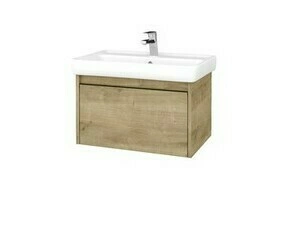 Skříňka umyvadlová Dřevojas BONO SZZ 70 Arlington/Arlington vč. umyvadla Q