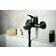 Baterie vanová nástěnná Aqualine Lotta LT610B 150 mm černá mat