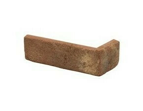 Obklad betonový rohový STEGU CAMBRIDGE 4 červená (0,47 m2/bal.)