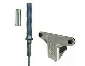 Závěs spodní rohový Gripple 2 k potrubí vzduchotechniky – M8, závitový kolík s k 1 m