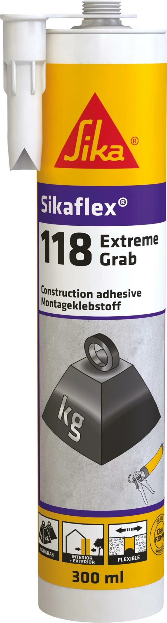 SIKA Lepidlo montážní Sikaflex-118 Extrem Grab 290 ml