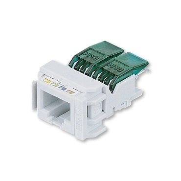 Přístroj zásuvka datová do nosné masky jednonásobná ABB CAT5e 1× RJ45 UTP nestíněná