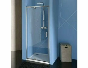 Dveře sprchové Polysan Easy 760–900 mm leštěný hliník/čiré sklo
